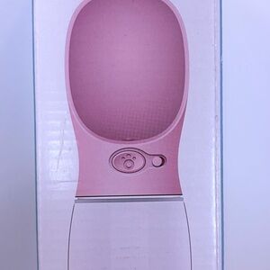 Pink Portable Pet Water Bottle